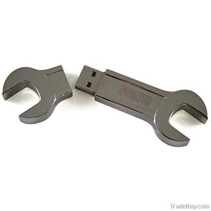 Spanner and wrench usb flash drive