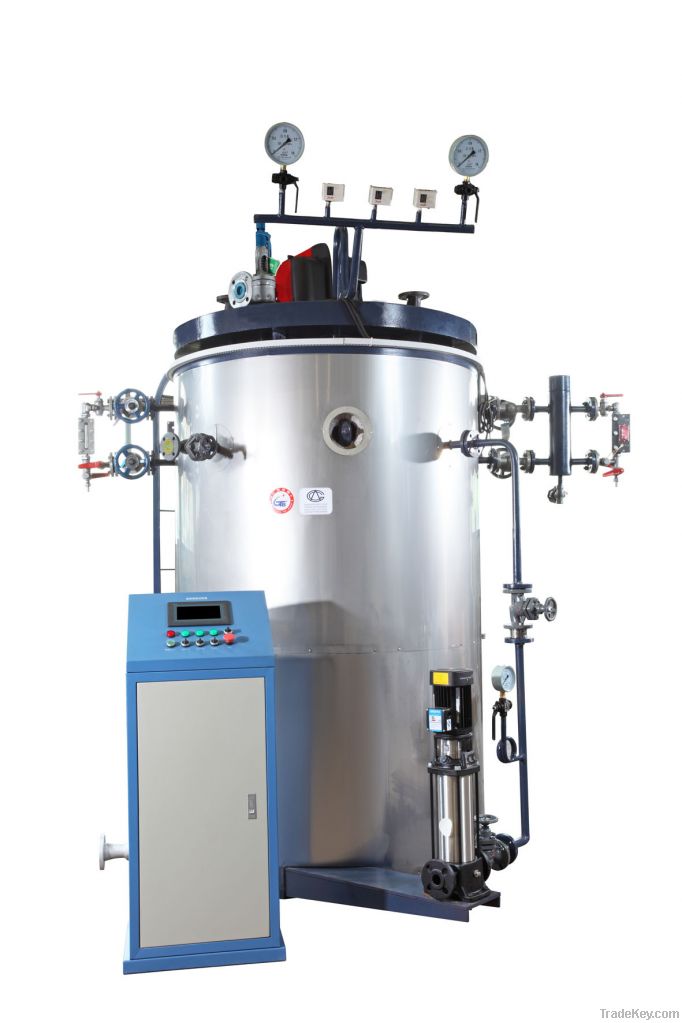 vertical steam boiler