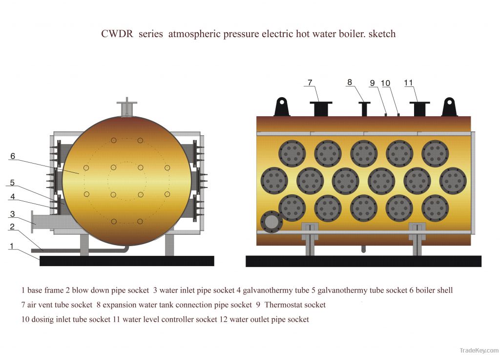 WDR Series Electric Hot Water Boiler