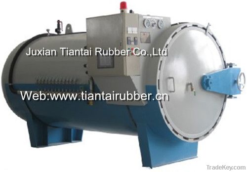 Rubber material machinery -tyre retreading machine for curing chamber