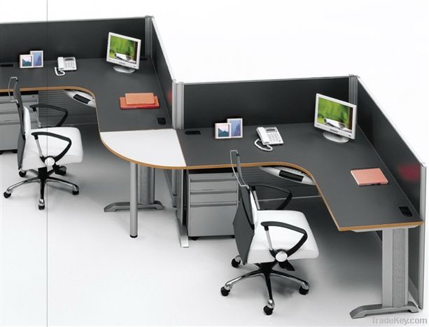 Modern office partition, office workstation