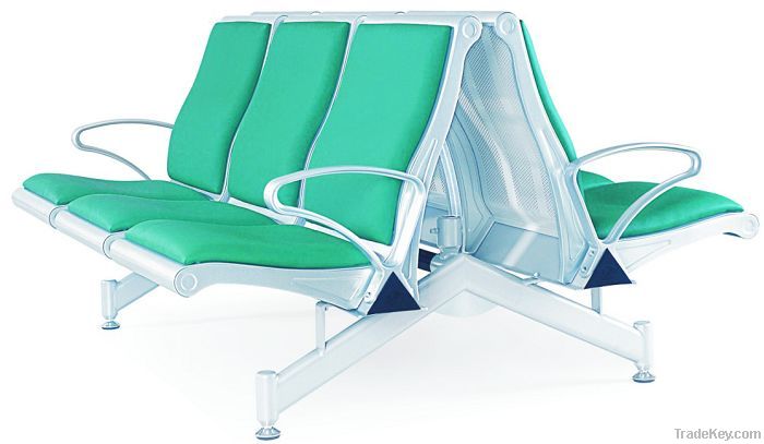 6 seater waiting chair