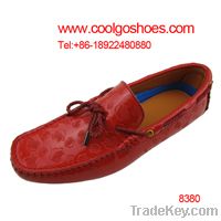High quality and good facade red men casual shoes