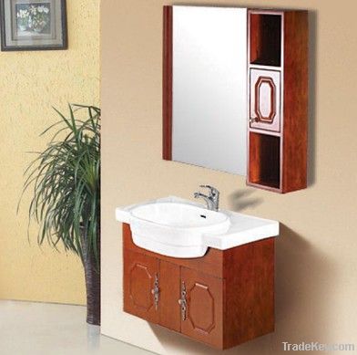 Basin with cabinet