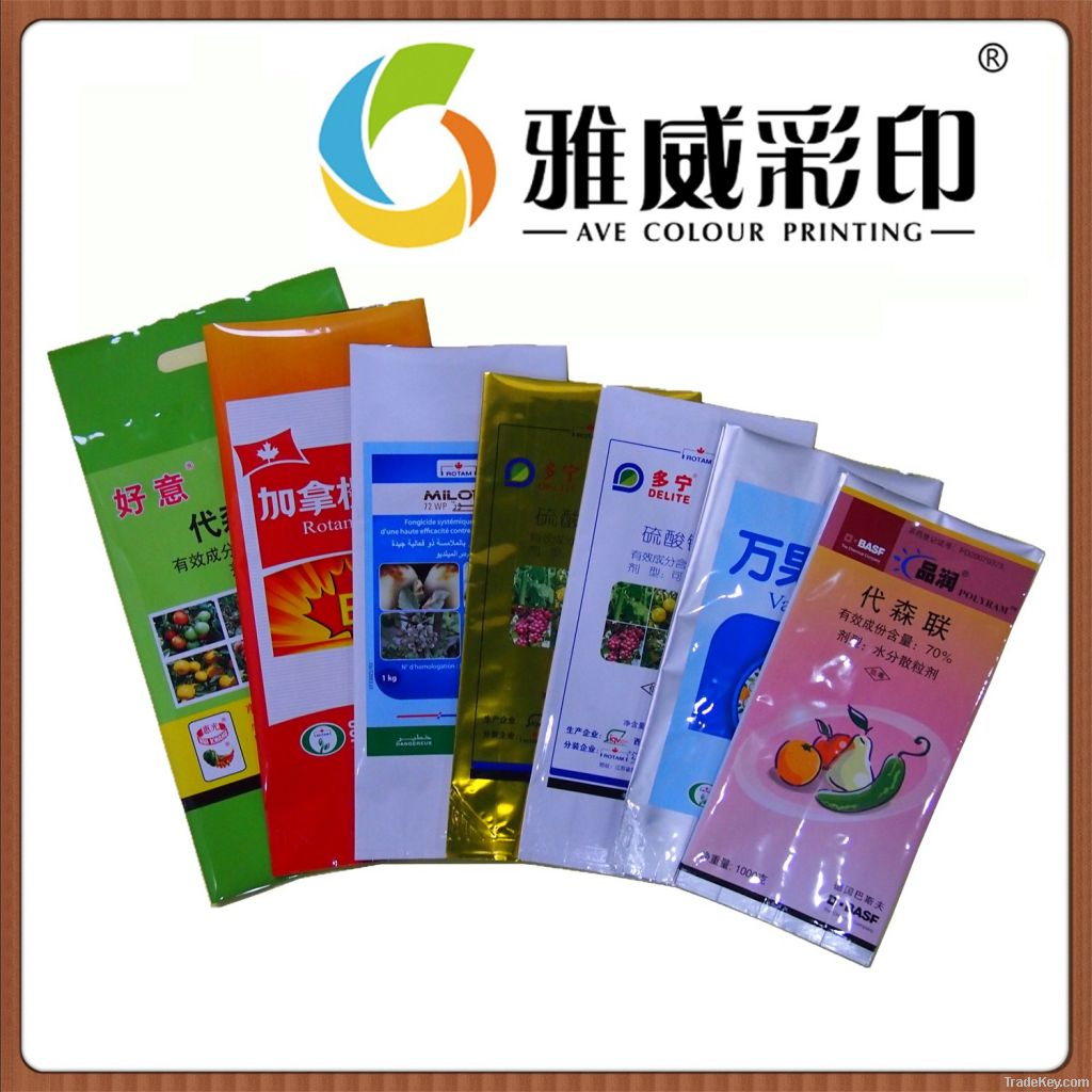 Agriculture Bags, chemical bags, plastic bags, standup pouch