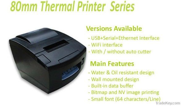 ZJ-8260 High-quality Kitchen thermal Receipt Printer