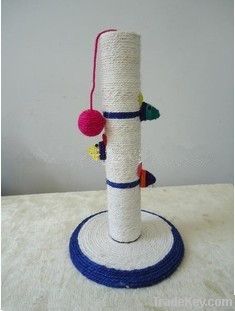 Sisal Cats Kittens Scratching post with Play Mouse