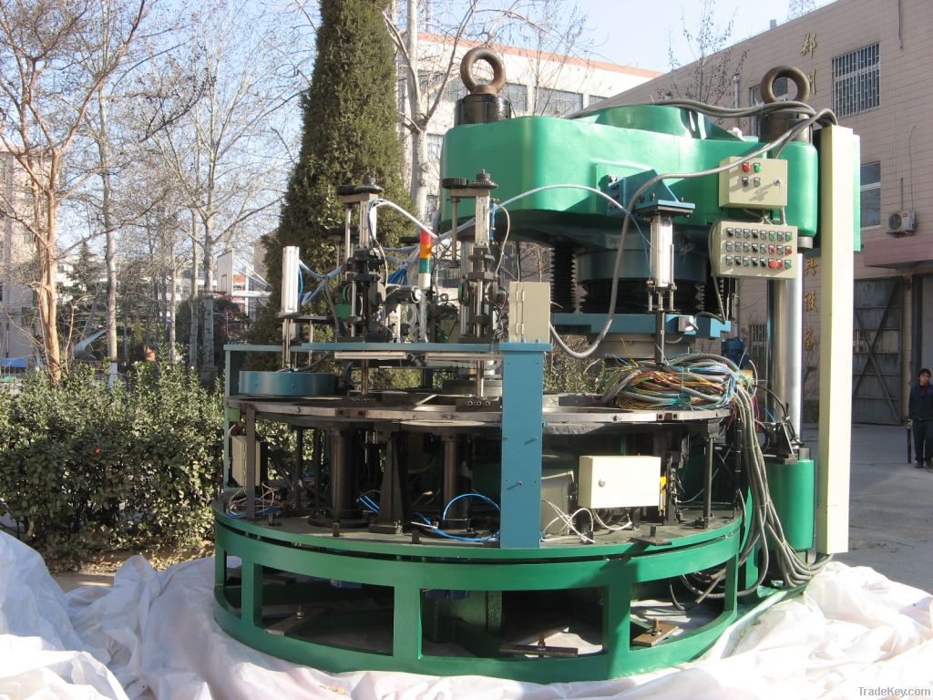 Rotary Type Press Machine For Making Grinding Disc