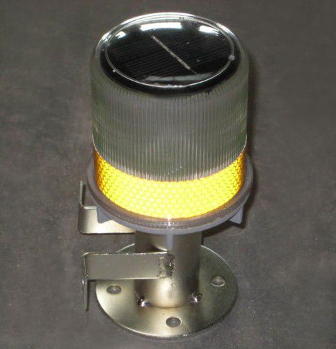 Solar Traffic Cone Light