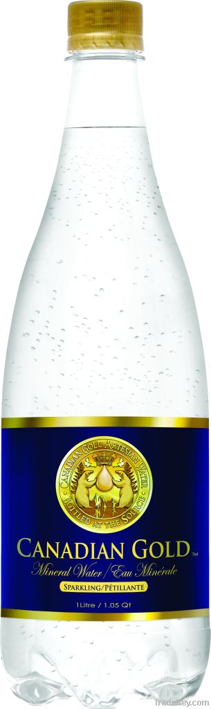 Canadian Gold Sparkling Mineral Water