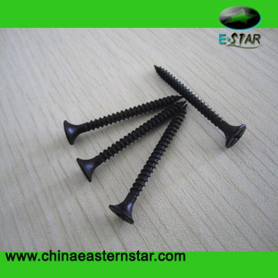 Black Phosphated Fine Thread Drywall Screw--manufacture Price