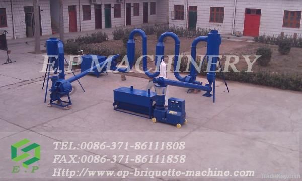 wood/ feed pellet production line with CE approved