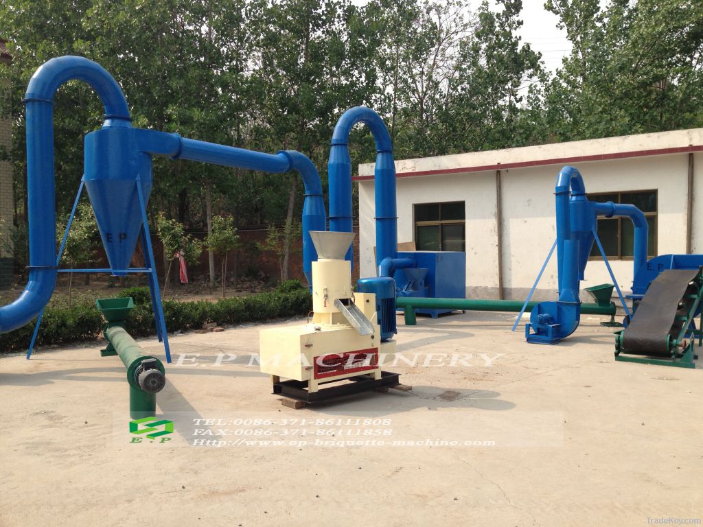 wood/ feed pellet production line with CE approved