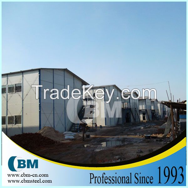 low cost prefabricated house for construction site
