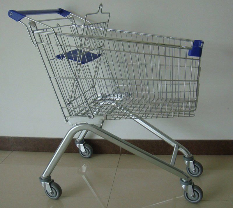 Hot product supermarket shopping trolley cart