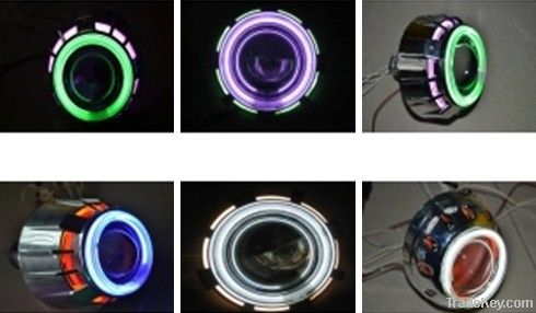 2.5/2.8/3.0inch HID Projector Lens Light With Double Angel Eyes