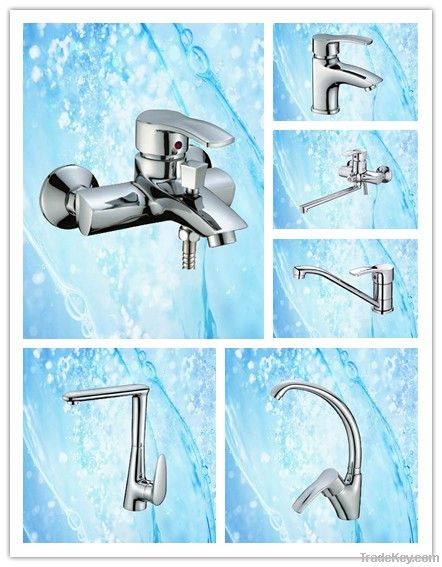 2013 Brass Single Handle Bath Shower Faucet
