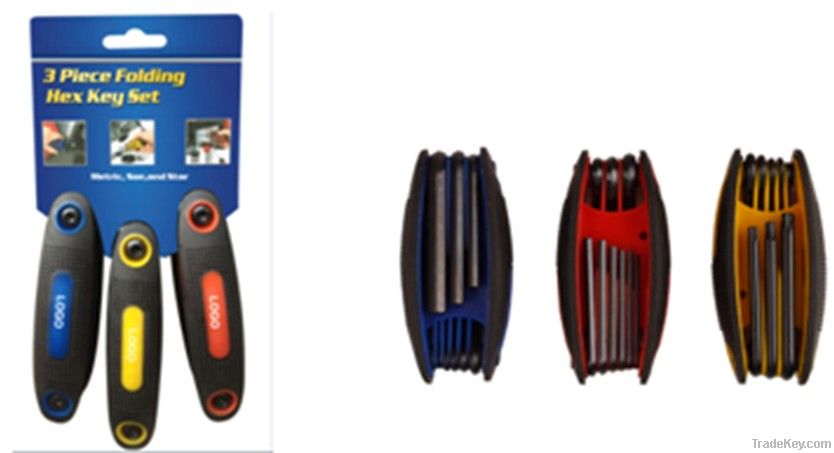 Folding Hex Key Set