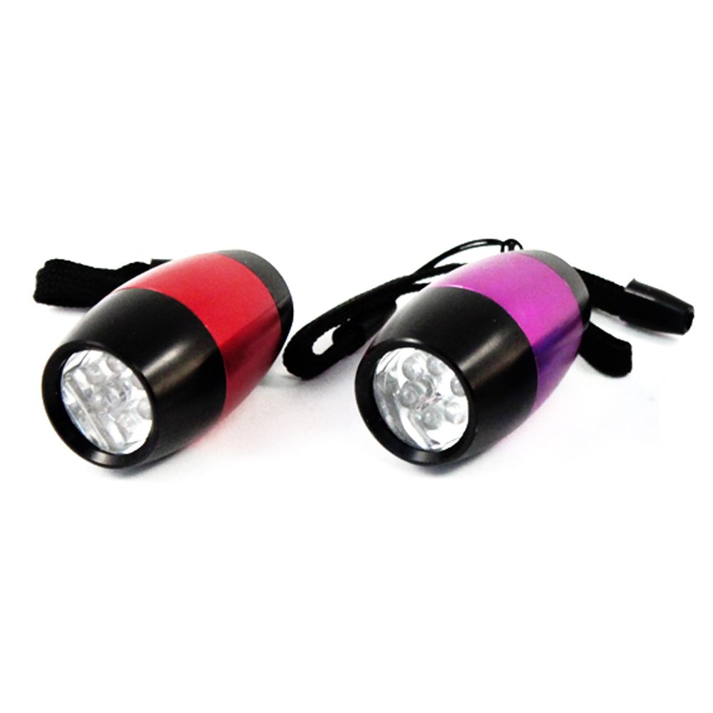 4pc 6LED Barrel Flashlight