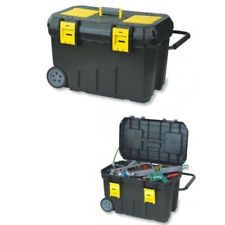 Waterproof hard outdoor large Plastic toolboxes with wheels