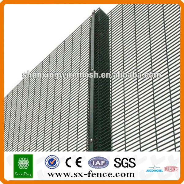 pvc coated anti-climb security fence