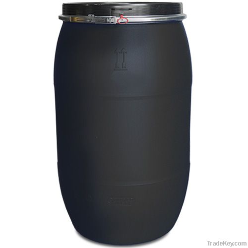 plastic open top 120 liter drum