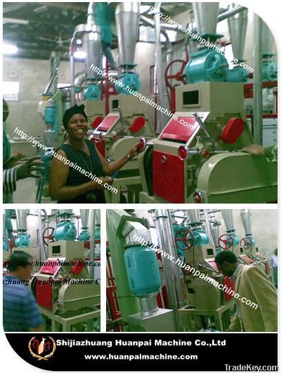 Chinese whole set flour milling line