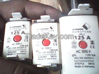 Nh fuse 00/00 from 1A to 400 A electrical HRC, NH Fuse
