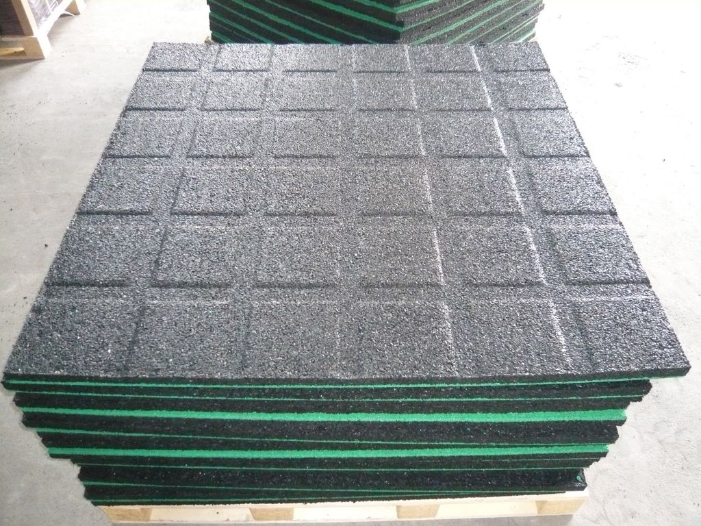 Rubber Tile for Gym and Playground