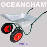 Tool Carts: Two Wheel Wheel Barrow/Wheelbarrow with Galvanized Tray Wb6410