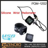 LED Digital Sports 3D USB Pedometer Watch
