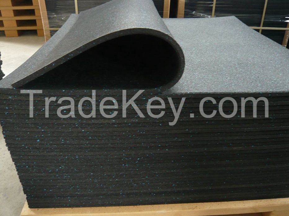 1000*1000mm gym Rubber Tiles