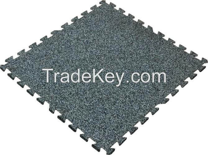 EPDM Granules Rubber Flooring Tile/Rubber Carpet