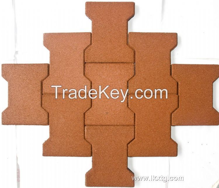 EPDM Granules Rubber Flooring Tile/Rubber Carpet
