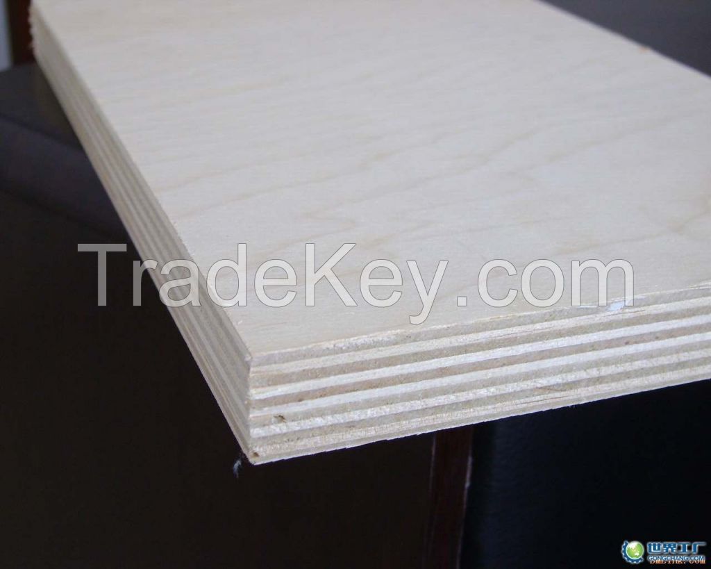 6.5mm popar Commercial Plywood Sheets/Bintangor Veneer Fancy plywood
