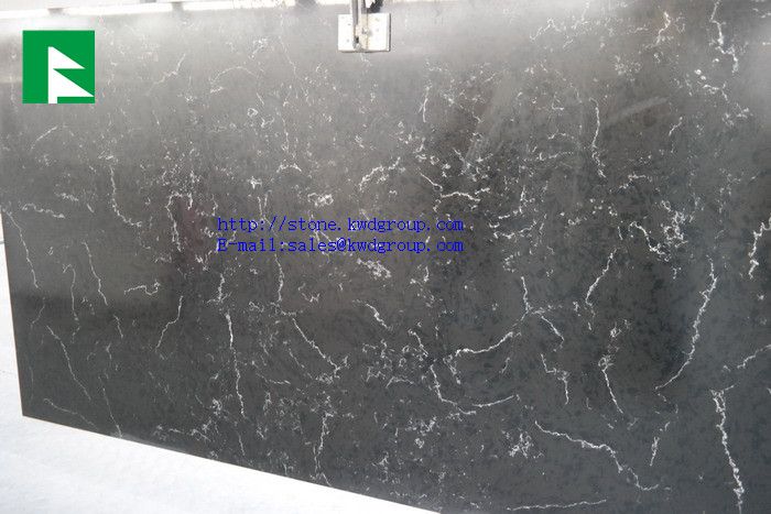 popular color Artificial polished quartz stone for countertop and floor/wall tile 