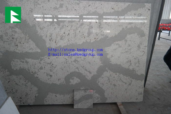 Big Slab Stone Form and Artificial Marble Artificial Stone Type engineered Quartz Stone