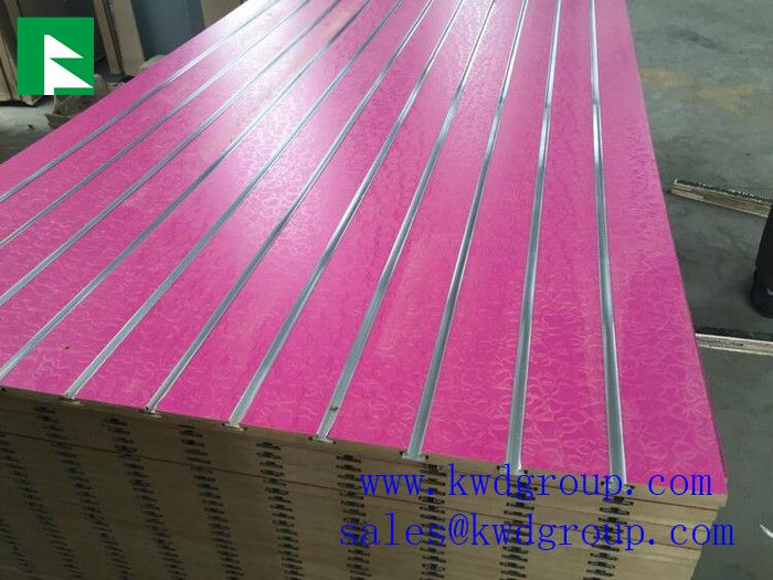 slatted board / slatted MDF / slotted board/slotted MDF, Slat MDF wall panel