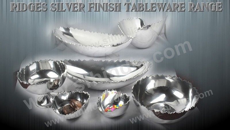 Aluminium Mountain Ridges Tableware Range