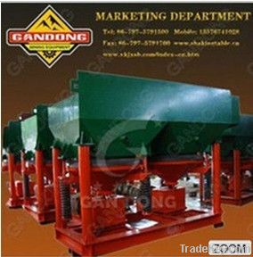 High recovery gold mining plant saw-tooth wave jig