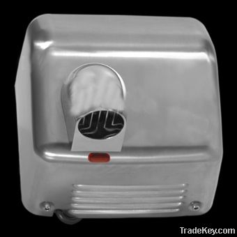 sensor stainless steel hand dryer, auto 304 stainless steel hand dryer