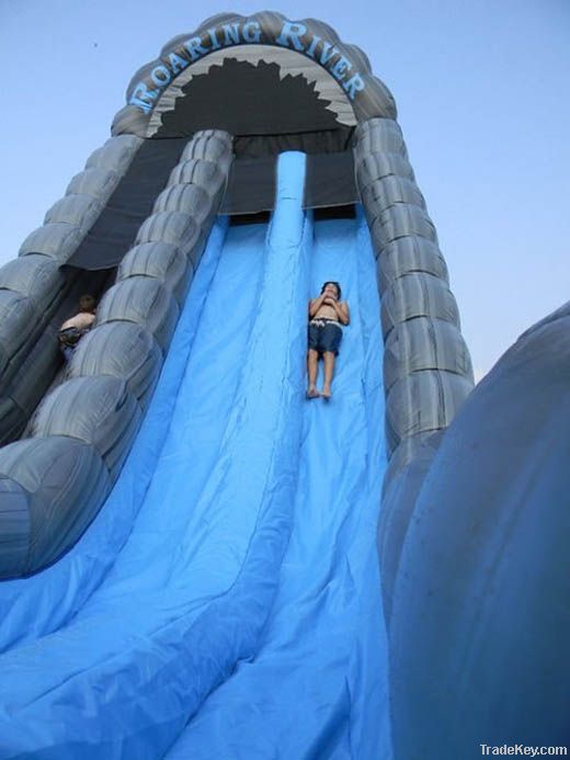 giant inflatable water slide for adults and kids