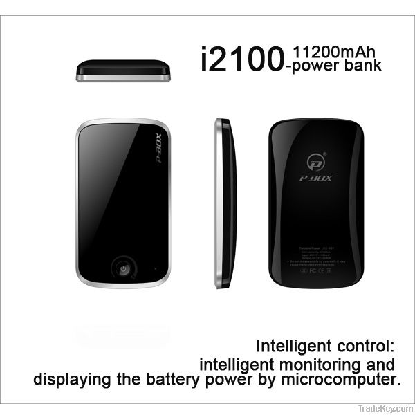 High capacity 11200mah portable power bank for mobile phone