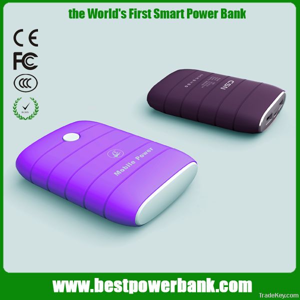 High capacity 11200mAh two USB output mobile power bank charger