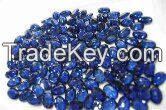 really china sapphire gemstone faced bead