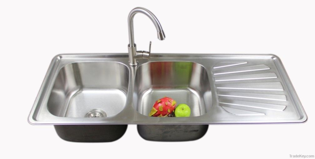 stainless steel sink