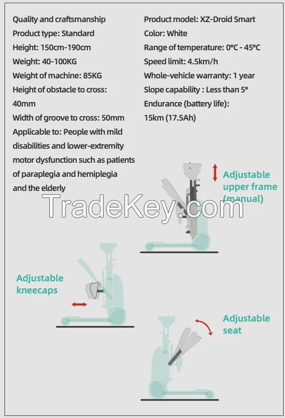 New Design Aluminum Lightweight Foldable Electric Standing Power Wheelchairs