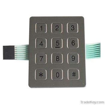 12 keys standard keypad