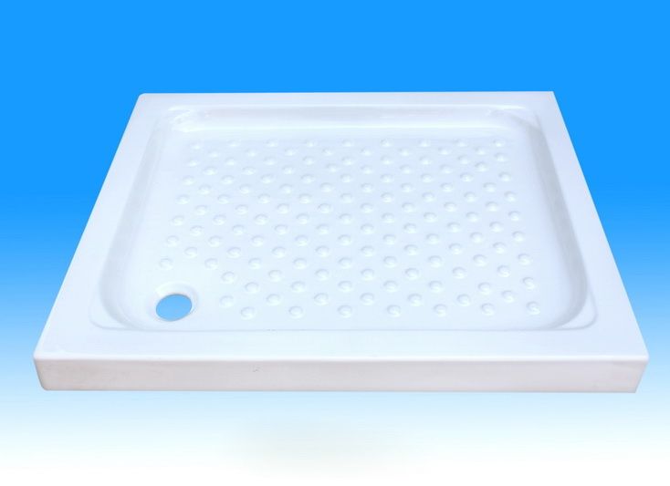 Custom Solid L800X1000 CERAMIC SHOWER TRAY 