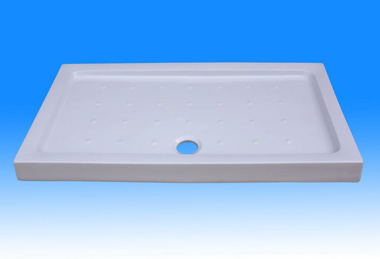 Custom Freestanding L800X1400 CERAMIC SHOWER TRAY 